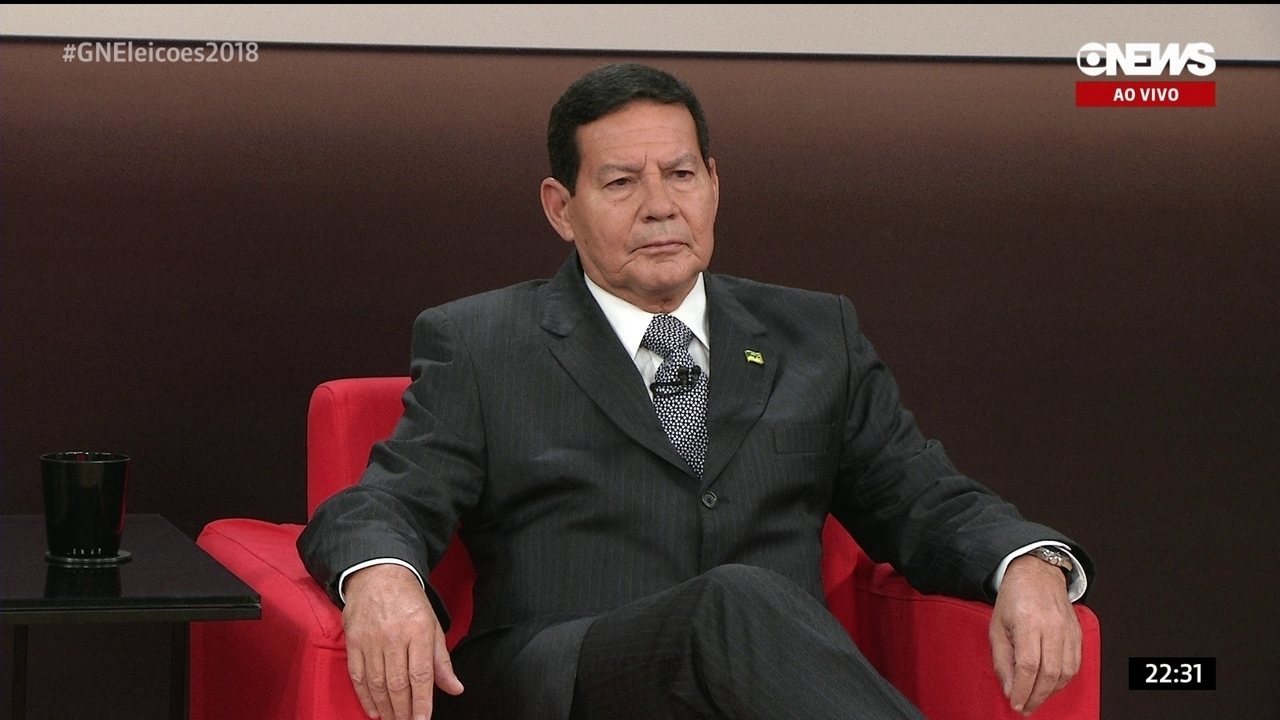 Mourão fala que investimento em modal rodoviário foi erro do país