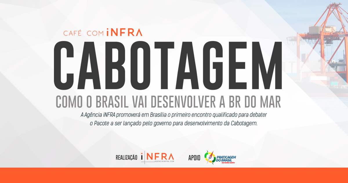 Pacote de medidas do governo para mudar regras da cabotagem é tema de encontro Pacote de medidas do governo para mudar regras da cabotagem é tema de encontro