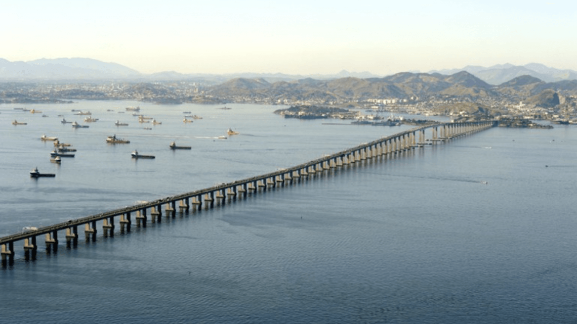 Ponte Rio-Niterói terá restrição para veículos de carga a partir de 12 de maio Ponte Rio-Niterói terá restrição para veículos de carga a partir de 12 de maio