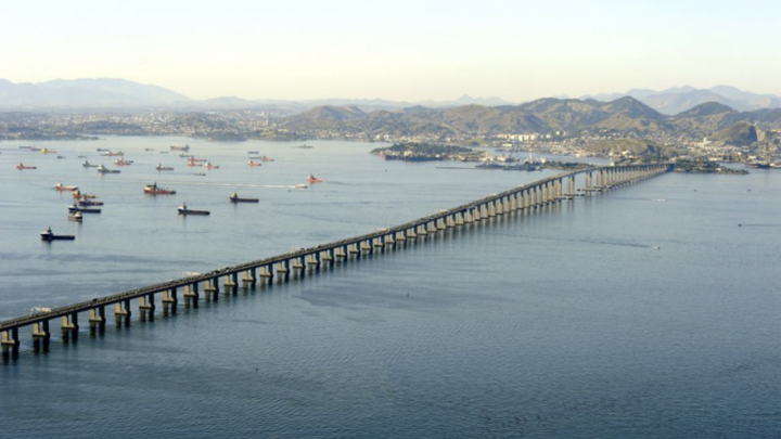 Ponte Rio-Niterói terá restrição para veículos de carga a partir de 12 de maio