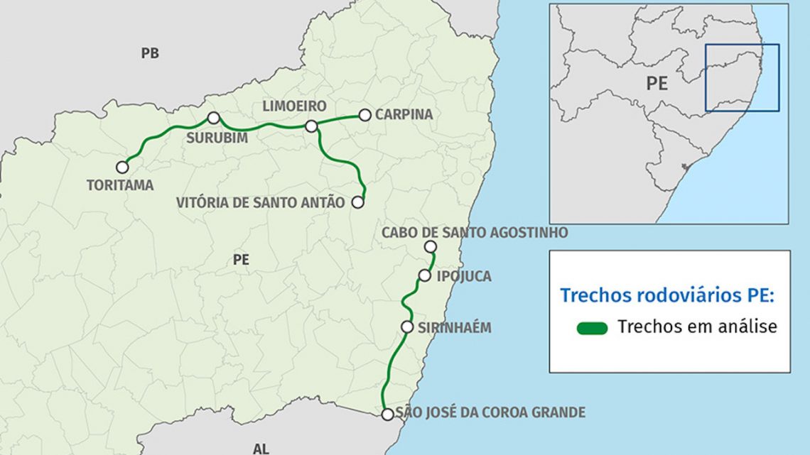 Pernambuco tenta primeira concessão rodoviária brownfield agregando novidades regulatórias Pernambuco tenta primeira concessão rodoviária brownfield agregando novidades regulatórias