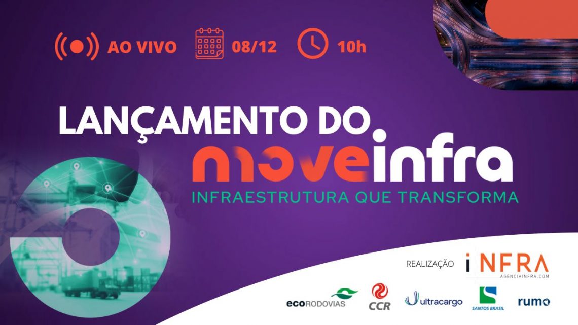 MoveInfra: Encontro terá transmissão ao vivo pelo canal da Agência iNFRA no YouTube MoveInfra: Encontro terá transmissão ao vivo pelo canal da Agência iNFRA no YouTube
